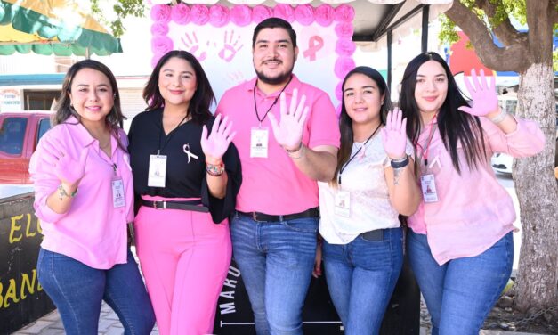 DIF Juan José Ríos impulsa la prevención del cáncer de mama durante el Mes Rosa.