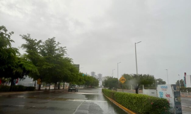 Culiacán y Mazatlán registran lluvias intensas por influencia del huracán Priscilla