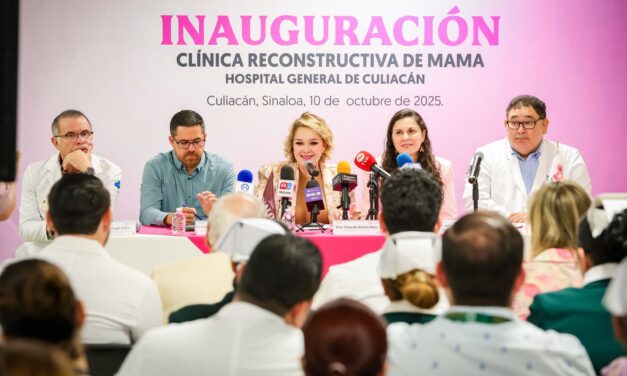 Eneyda Rocha inaugura la Clínica Reconstructiva de Mama en el Hospital General IMSS-Bienestar de Culiacán