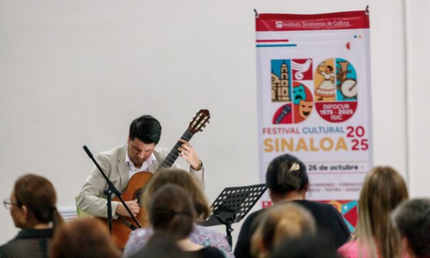 Festival Cultural Sinaloa 2025 lleva música y literatura a Guasave