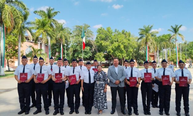 Se gradúan 17 nuevos policías municipales de Guasave para reforzar la seguridad