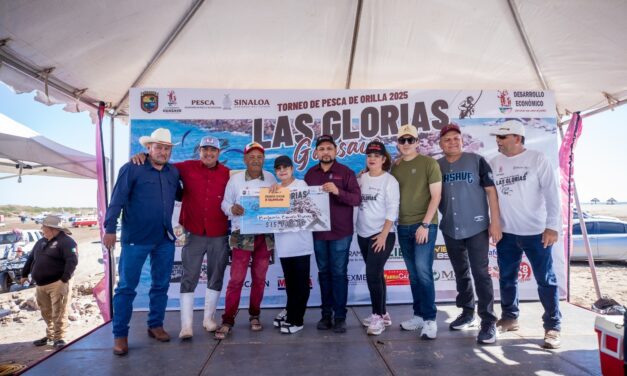 Torneo de Pesca de Orilla Las Glorias 2025 reúne a 75 competidores y reconoce a sus ganadores