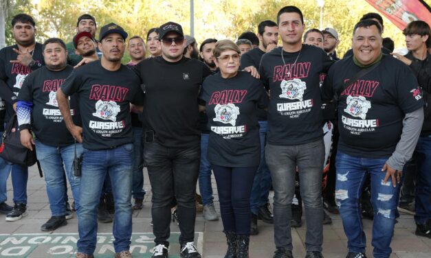 Motociclistas recorren sindicaturas de Guasave en rally para promover el uso del casco