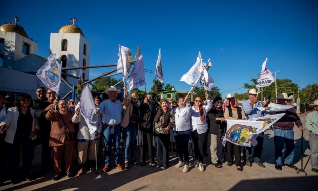 Ponen en marcha construcción de techumbre metálica en el ejido Vicente Guerrero