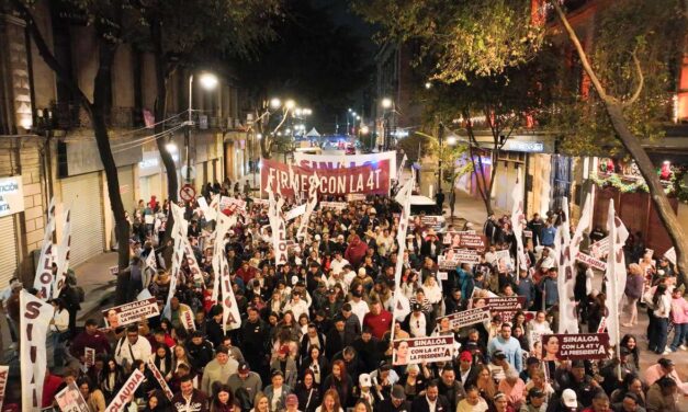 Sinaloenses abarrotan el Zócalo para respaldar a Claudia Sheinbaum en el 7º aniversario de la 4T