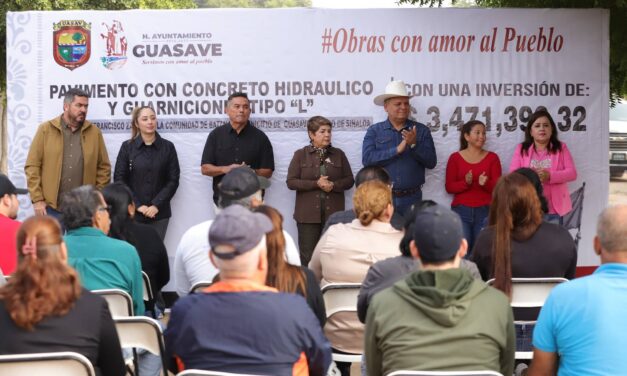 Arranca pavimentación de la calle Francisco Zarco en Batamote con inversión de más de 3.4 mdp