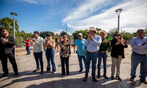 Inauguran parque público en San José de La Brecha; inversión supera 1.8 millones de pesos