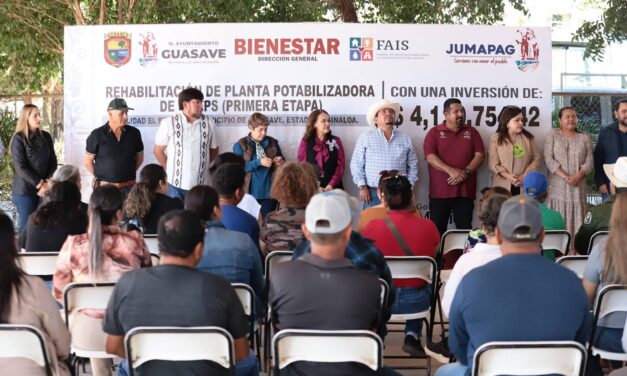 Rehabilitan planta potabilizadora en El Progreso; beneficiará a más de 3 mil habitantes