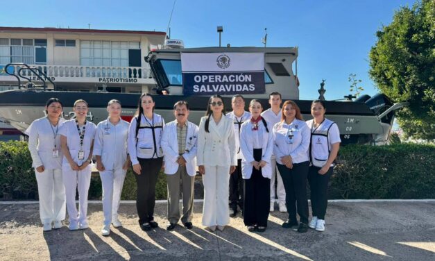 Guasave se suma a la Operación Salvavidas Invierno 2025 con personal médico en playas