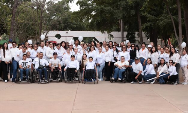 Guasave marcha por la inclusión en el Día Internacional de las Personas con Discapacidad