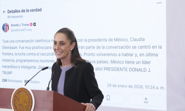 México y Estados Unidos reportan avances en seguridad y comercio tras diálogo presidencial