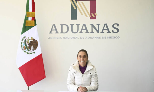 Sheinbaum inaugura sede central de la Agencia Nacional de Aduanas en Nuevo Laredo