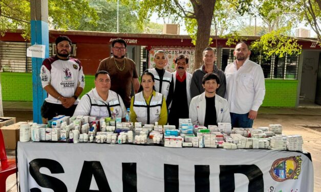 Llevan brigada multidisciplinaria de salud a El Progreso y comunidades aledañas