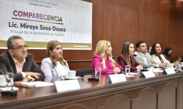Diputadas y diputados reconocen al turismo como motor del desarrollo económico en Sinaloa