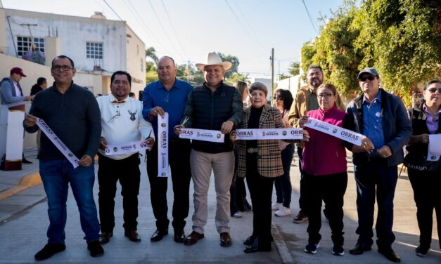 Invierten 4.3 MDP de CAPUFE en pavimentación de vialidades del sector IPIS en Guasave