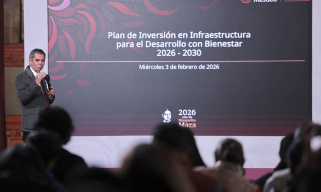 Sheinbaum anuncia inversión histórica de 5.6 billones de pesos en infraestructura para 2026-2030