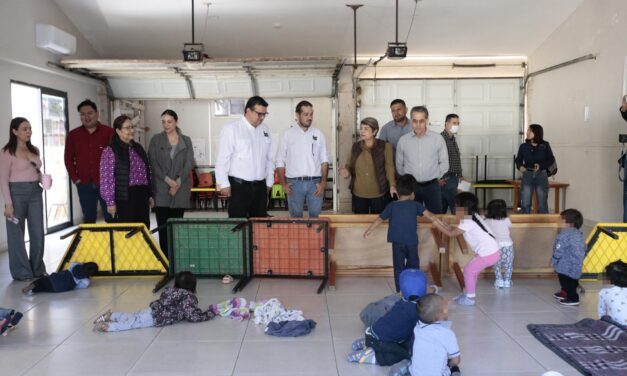 Refuerzan Ayuntamiento, DIF y AARSP atención a hijos de jornaleros en el CAI de Ruiz Cortines