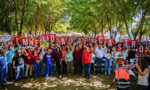 Imelda Castro realiza asamblea en Guasave y defiende reforma electoral rumbo a proceso interno de Morena