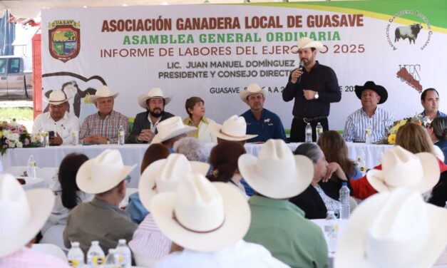 Guasave destaca en sanidad animal; reconocen avances en informe ganadero