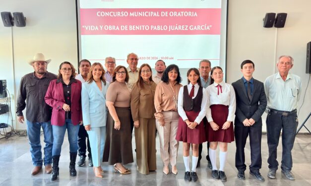 Alumna de la ETI 28 gana concurso de oratoria y será la voz oficial en homenaje a Benito Juárez