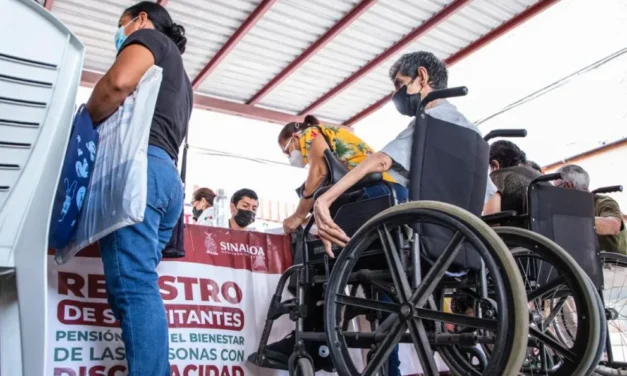 Abrirán registro para pensión de personas con discapacidad en Sinaloa del 23 al 29 de marzo
