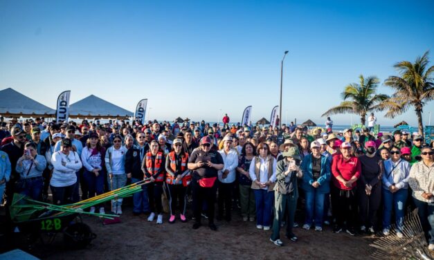 Arranca en Las Glorias el programa estatal “Sinaloa Limpia Tu Playa” previo a Semana Santa