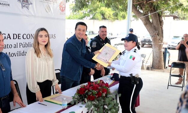ICATSIN capacita a policías de Guasave para fortalecer confianza ciudadana