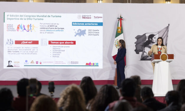 Turismo en México arranca 2026 con crecimiento: suben visitantes y derrama económica