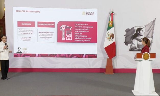 Presenta Sheinbaum Plan B electoral con recortes al gasto y cambios en estructura política