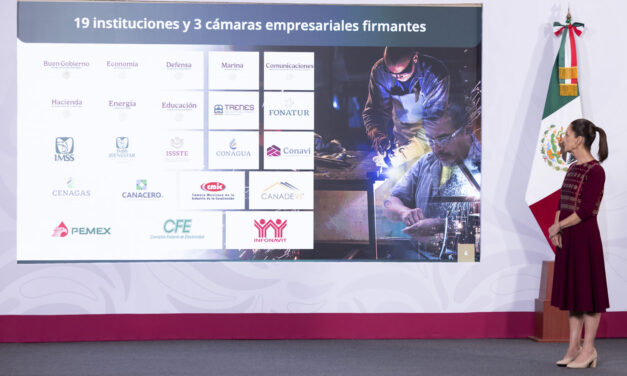 México prioriza acero nacional en compras públicas para fortalecer industria y empleo