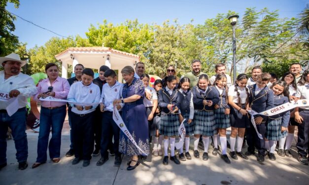 Alcaldesa de Guasave entrega obras en comunidades rurales y refuerza enfoque social