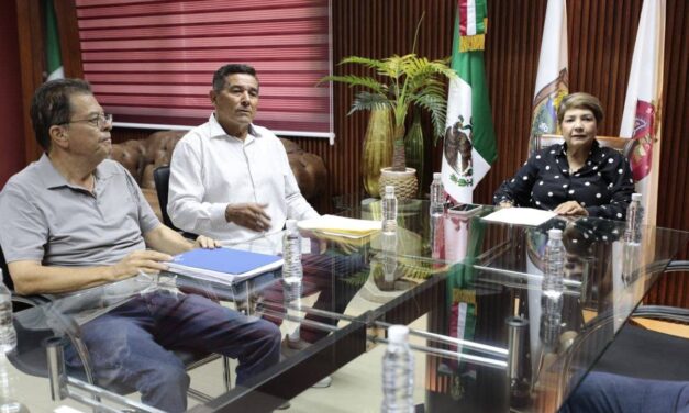 Gestionan rehabilitación de drenaje para comunidades de la sindicatura Benito Juárez