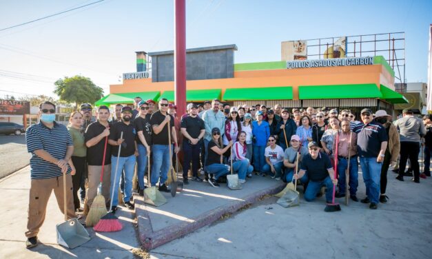 Arranca jornada intensiva de limpieza en Guasave tras Semana Santa