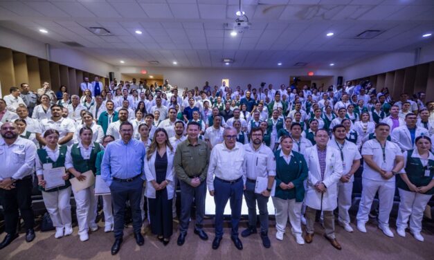 Refuerzan sistema de salud en Sinaloa con llegada de 154 especialistas