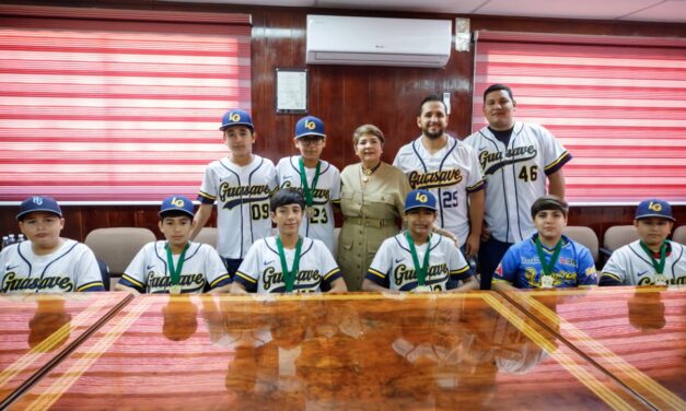 Linces de Guasave representarán a México en Mundial Pony League; alcaldesa ofrece respaldo para su participación