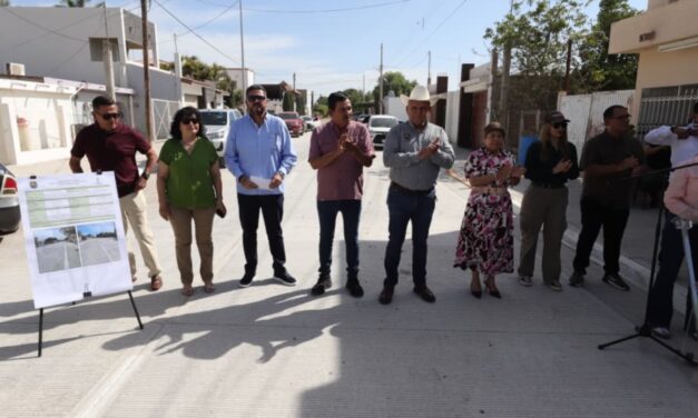 Entregan pavimentación de 3.4 millones de pesos en Benito Juárez para fortalecer movilidad y servicios básicos