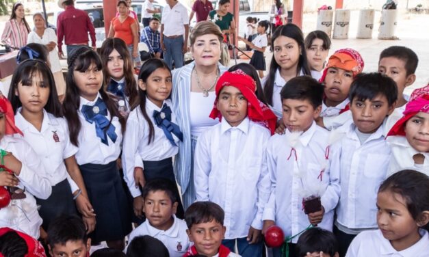 Niñas y niños de Las Culebras mantienen vivas las raíces mayo-yoreme en aniversario de Guasave