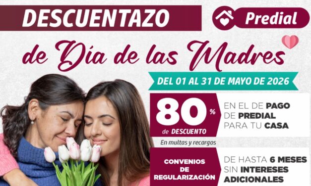 Arrancan descuentos en predial urbano por el Día de las Madres en Guasave