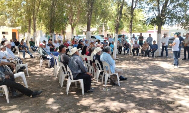 Ejidatarios del sector Ranchito inician mesas de trabajo con el Ejido Guasave