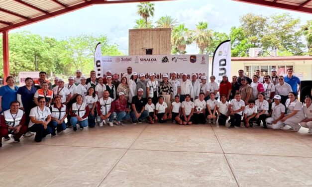 Inician Semana Nacional de Salud en El Amole con brigada médica y acciones preventivas