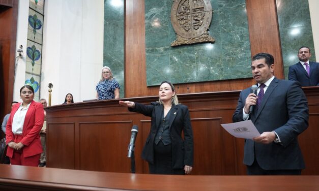 Congreso nombra a Yeraldine Bonilla como gobernadora provisional de Sinaloa