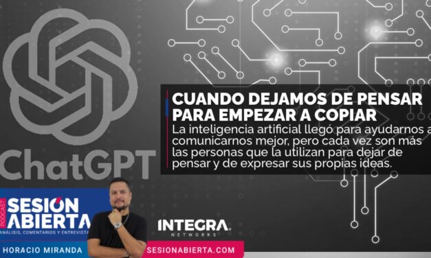 CUANDO DEJAMOS DE PENSAR PARA EMPEZAR A COPIAR