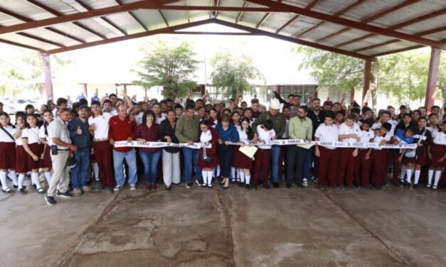 Después de una década, solucionan problema de drenaje en la Secundaria Técnica 35 de La Brecha