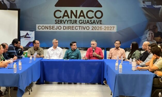 Canaco Guasave recibe a representantes del Partido Verde y acuerdan acciones en favor del comercio local