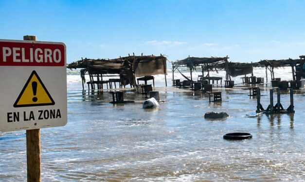 Mantienen alerta en playas de Guasave por fenómeno de mar de fondo