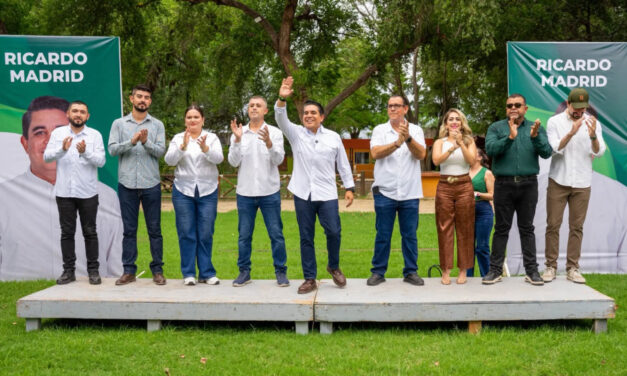 RICARDO MADRID LLAMA A LA UNIDAD EN GUASAVE Y PROMETE IMPULSAR AL CAMPO Y LOS SECTORES PRODUCTIVOS