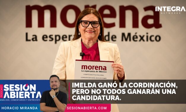 Imelda ganó la coordinación, pero no todos ganarán una candidatura