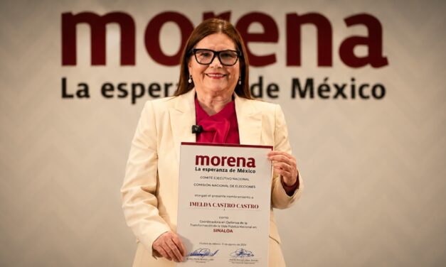 Imelda Castro encabeza Morena en Sinaloa rumbo a 2027
