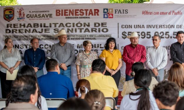 Más de 6.5 mdp para drenaje y un nuevo salón en el COBAES 71 de León Fonseca