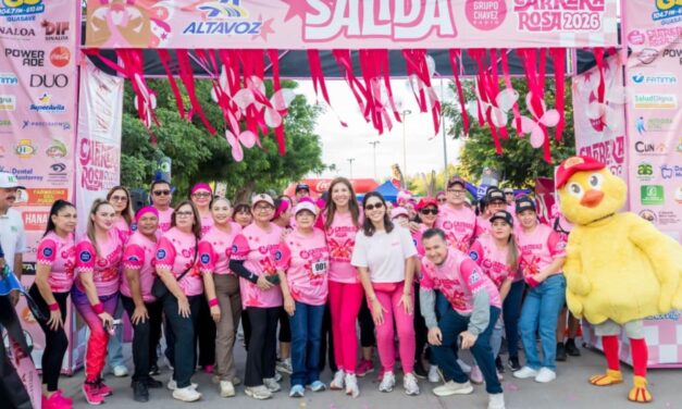 Guasave corre de rosa por la prevención del cáncer de mama